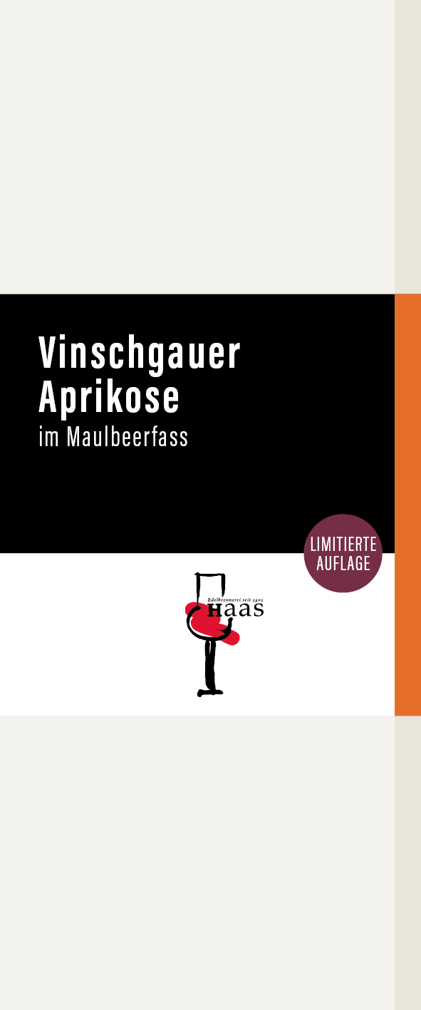 Vinschgauer Aprikose im Maulbeerfass
