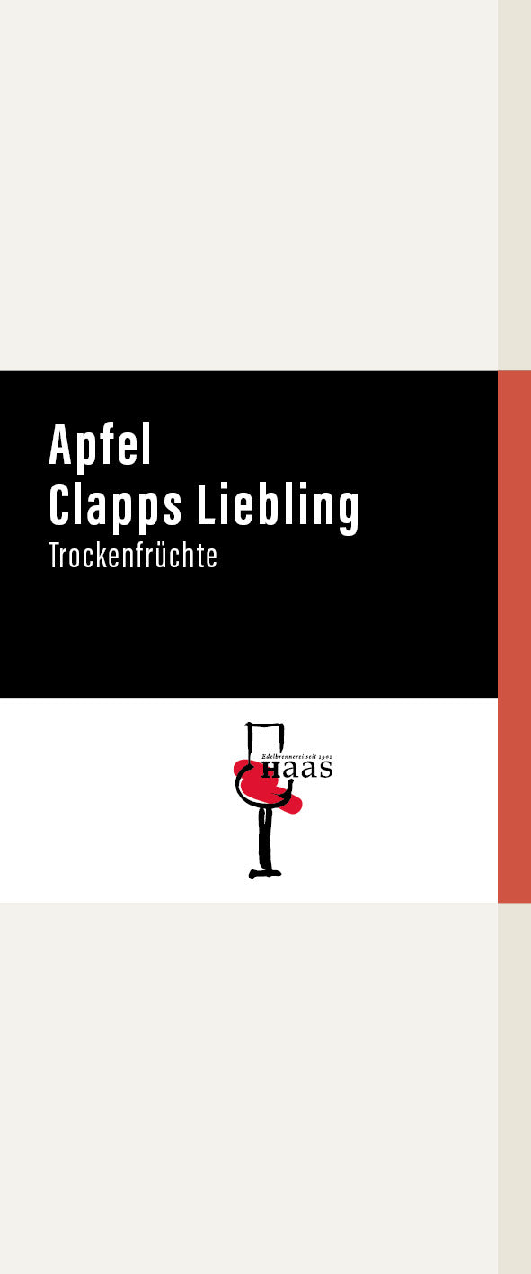 Apfel Clapps Liebling Trockenfrüchte