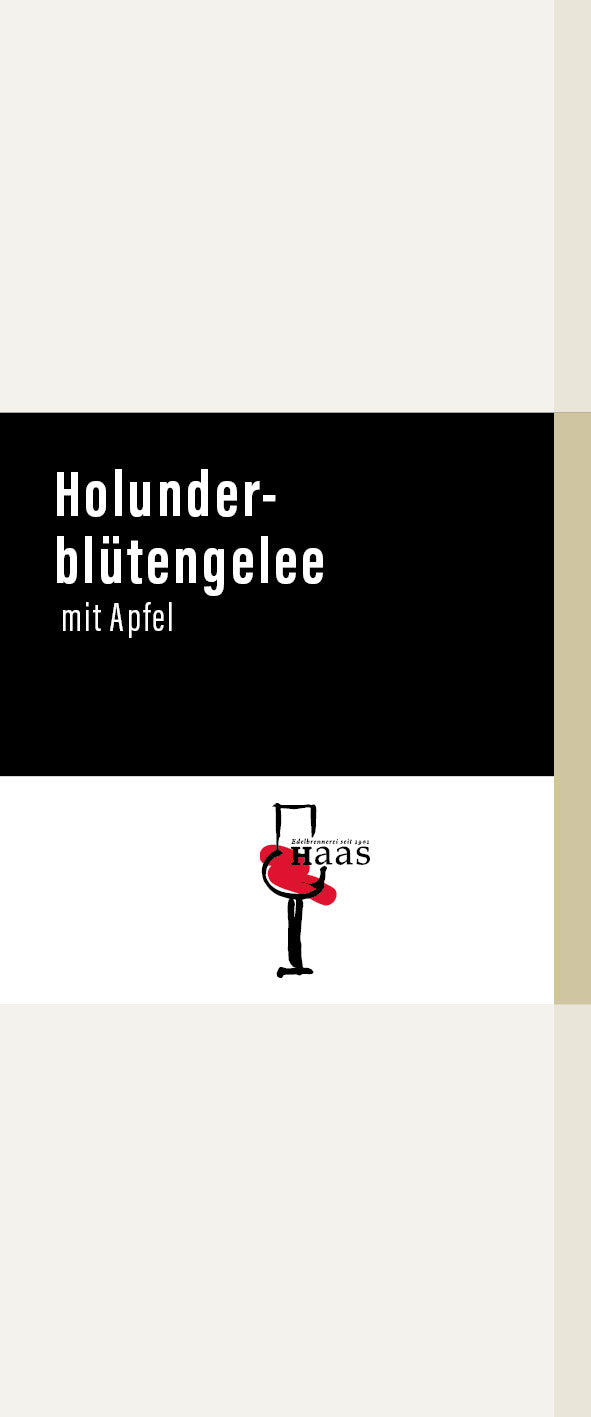 Holunderblütengelee mit Apfel