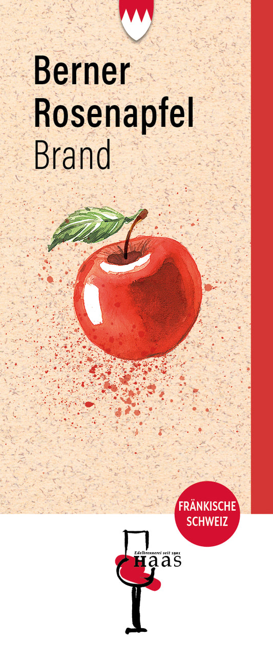 Produktlabel für Berner Rosen Apfel