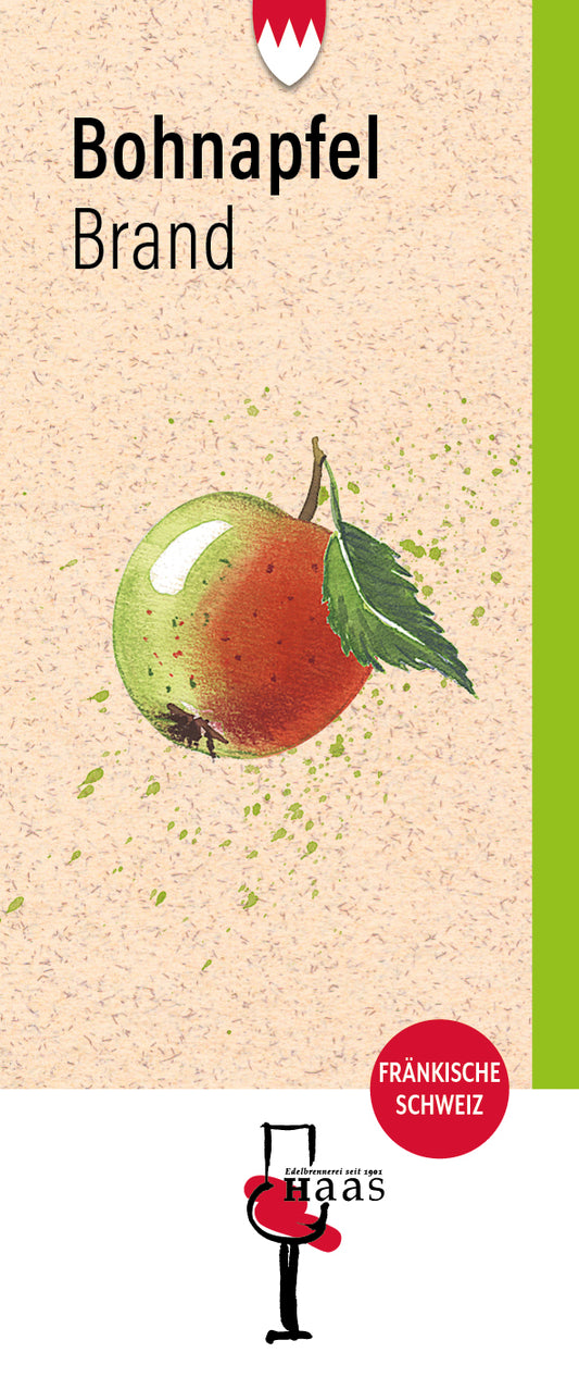 Produktlabel für Bohnapfel