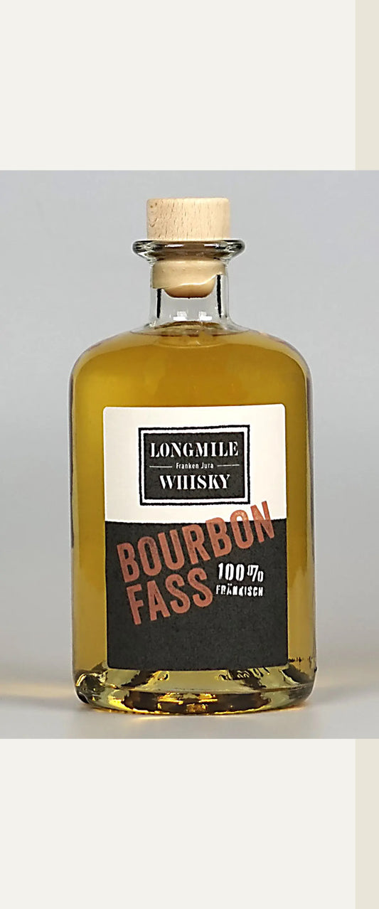 Produktlabel für Whisky Bourbon-Fass