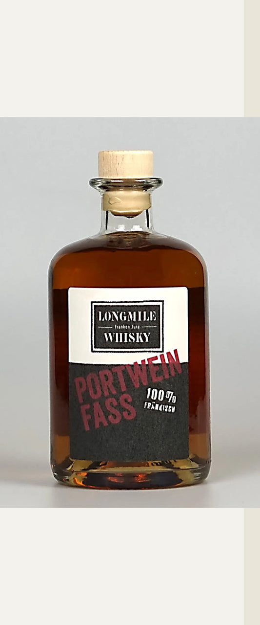 Produktlabel für Whisky Portwein-Fass