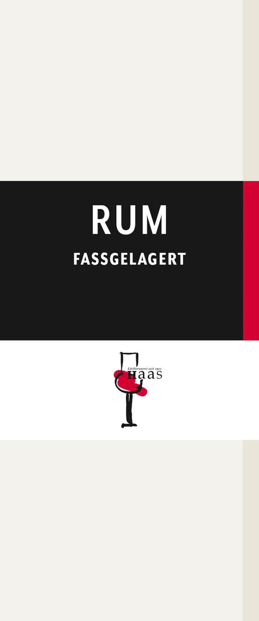 Produktlabel für Rum 40% Vol.