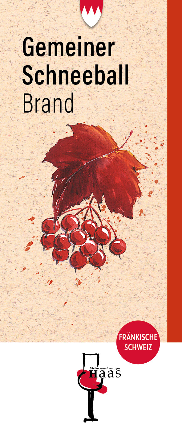 Produktlabel für Gemeiner Schneeball Brand