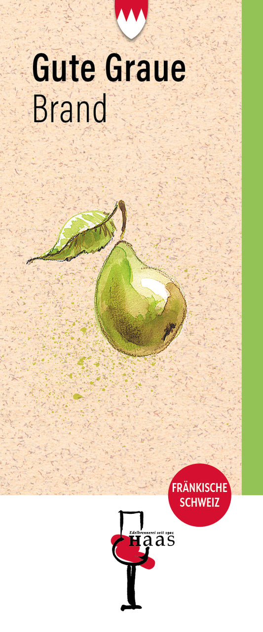 Produktlabel für Birne Gute Graue
