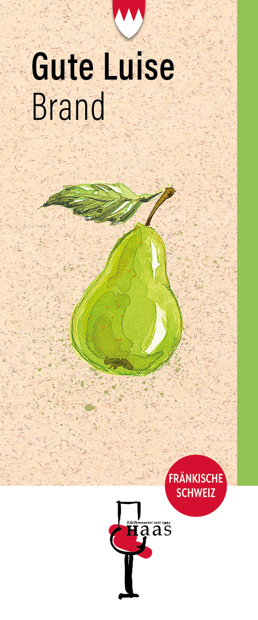 Produktlabel für Birne Gute Luise