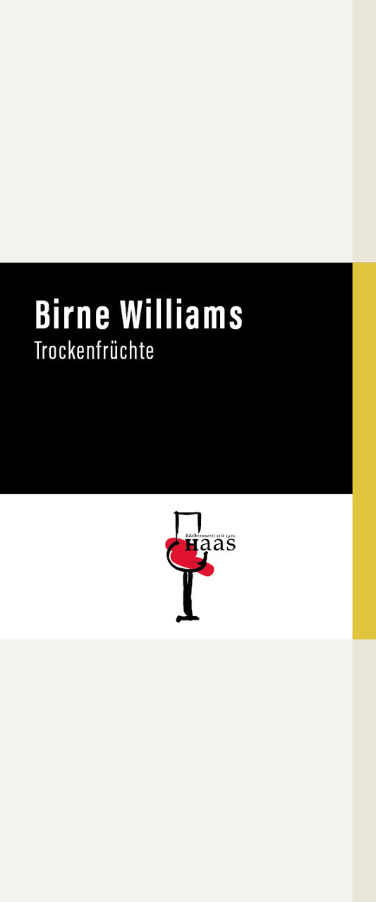 Birne Williams Trockenfrüchte
