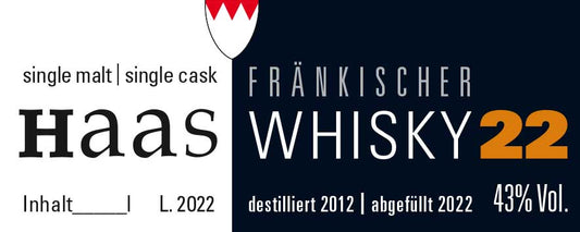 Whisky | 10 Jahre gelagert | single malt, single cask 2022